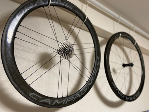 思っ切り下げます。BORA ONE 50 チューブラー　シマノフリー11s