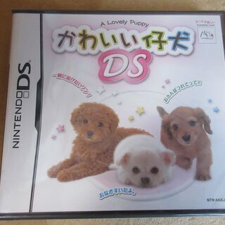 ☆DS/かわいい仔犬DS◆タッチで仲良し♪キュートな仔犬と楽しい生活