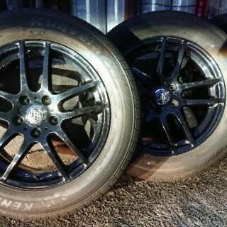 値下げ中古美品ホイールセット(215/60R17)