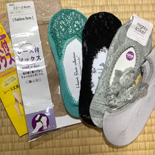 【ネット決済・配送可】新品未使用　レディース靴下　セット　Mサイ...
