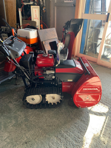 Honda 除雪機hss760n クロスオーガ16年 あれこれ屋 旭川のその他の中古あげます 譲ります ジモティーで不用品の処分