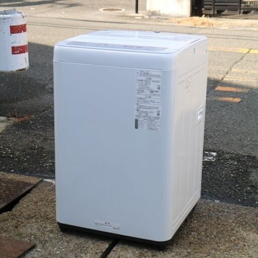 パナソニック 全自動電気洗濯機 NA-F60B13 6.0kg 2019年製 からみほぐし つけおきコース搭載 ☆zc180