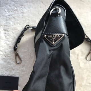 PRADA (プラダ)ナイロンショルダーバッグ ブラック BR2156