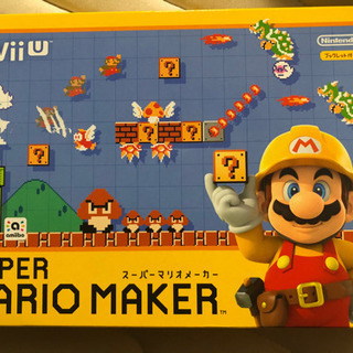 【ネット決済・配送可】super Mario maker マリオ...