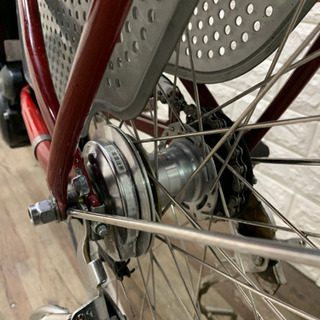 YAMAHA リトルモア レッド 8.9AH 新基準 電動アシスト自転車 - 自転車 