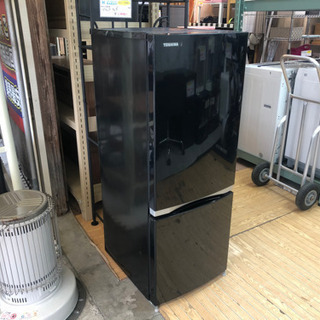 リサイクルサービス八光】2018年製 東芝 GR-M15BS-K 冷蔵庫 [右開き