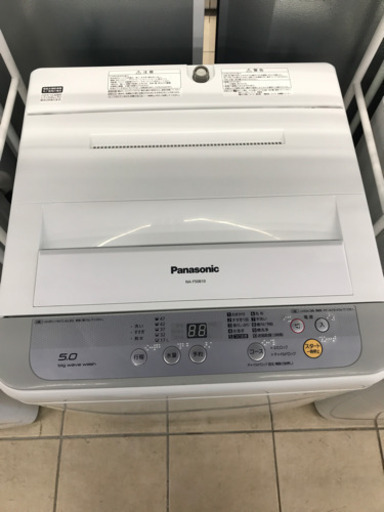 Panasonic NA-F50B10 2017年製 5kg 洗濯機