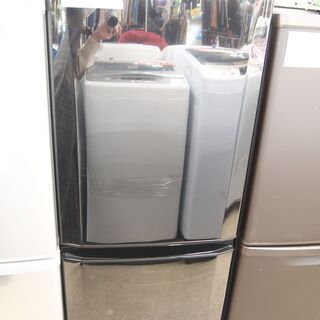 2ドア冷蔵庫 MITSUBISHI MR-P15A-B 2017年製 146L