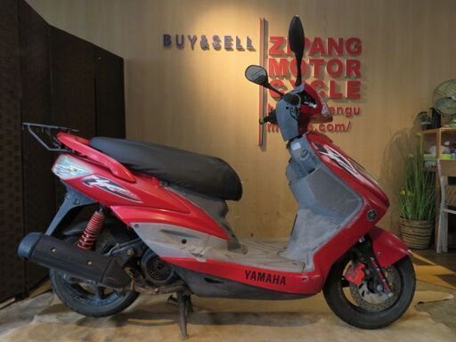 □YAMAHA CYGNUS X SR SE44J ヤマハ シグナスX SR 125cc 35343km レッド エンジン実動! パーツ取り 部品取り車 ベース車 バイク 札幌発