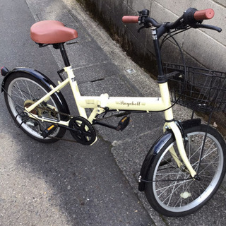 【ネット決済・配送可】【お買い得折りたたみ自転車】年末年始セール...