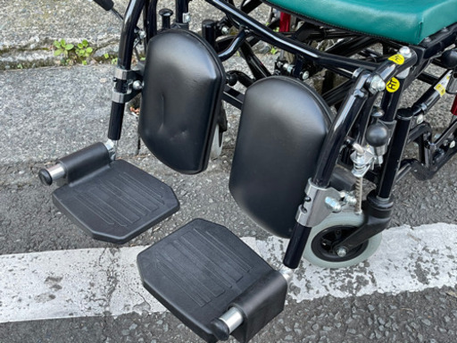 カワムラ KAWAMURA 介助用車いす KX16-42N1 座幅42cm 使用少なめ