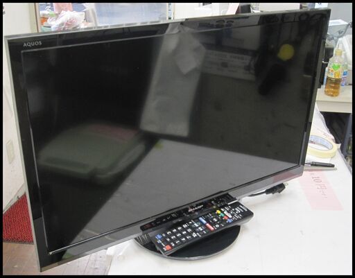 新生活！18700円 シャープ 24型 液晶テレビ HDD対応 2018年製 リモコン付き