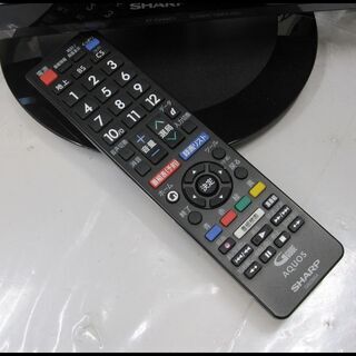 新生活！18700円 シャープ 24型 液晶テレビ HDD対応 2018年製 リモコン付き