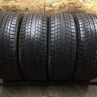 DUNLOP WINTER MAXX SJ8 225/55R18 18インチ スタッドレス 4本 2016年製 デリカD:5 エルグランド等 (VTC322) クレジットカード QR決済可能