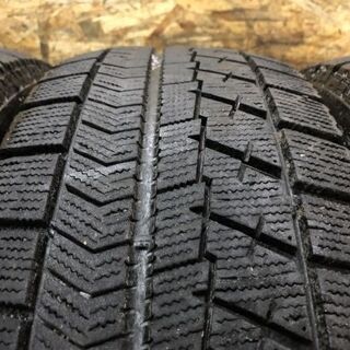 BS BLIZZAK VRX 215/65R16 16インチ スタッドレス 4本 2015年製 アルファード ヴェルファイア エルグランド等　(VTC324) クレジットカード QR決済可能