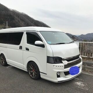 ハイエース MTS18×8J+38 TOYO H20 225/50R18 5部山くらい 値下げしま