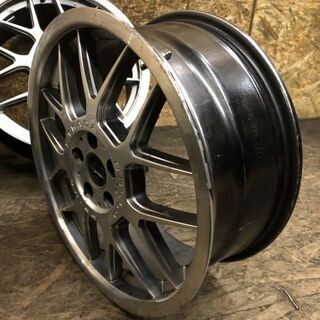 Leycross STRADA BELLO PRIMO 社外ホイール 17インチ 4本 7J5HPCD100+48 プリウス レガシィ等 (VHK172) クレジットカード QR決済可能