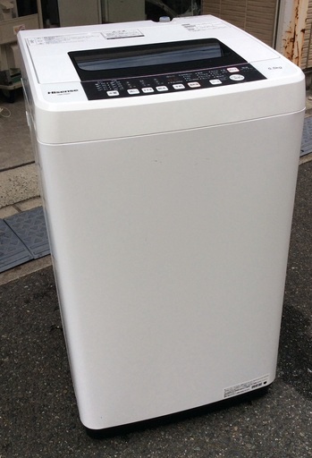 【RKGSE-413】年末特価！ハイセンス/Hisense/5.5kg洗濯機/HW-T55C/中古/2019年製/当社より近隣無料配達OK！