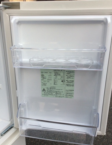 アクア 2ドア冷蔵庫 2018年製 AQR-E13H 126L 100Lクラス 冷蔵庫 2ドア