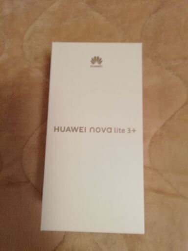 新品未開封 Huawei nova lite3+ ブラック SIMフリー
