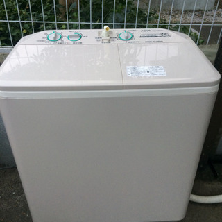 二槽式洗濯機 AQW-N350 3.5kg 2015年製   熊...