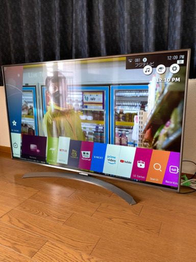 LG 55インチ TV 4K対応 液晶テレビ 2017年 55UJ6500
