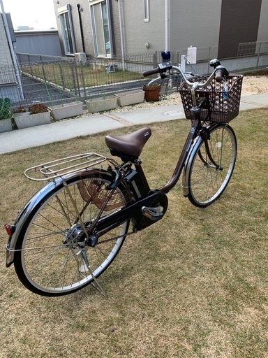 地域限定送料無料 ヤマハ パスバビー アン SP 三人乗り 15,4AH 2021年