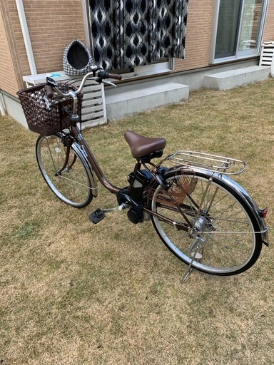 受け渡し決定】（電動自転車ジャンク品Panasonic LithiumViVi EX【12Ah】