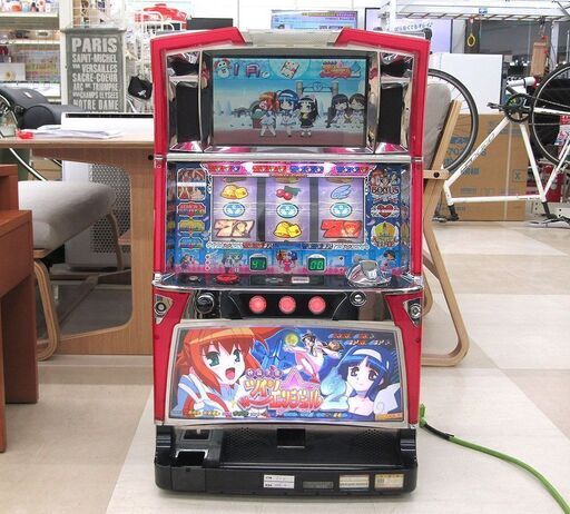 札幌発 パチスロ実機 Sammy サミー 怪盗天使ツインエンジェル2 5号機 家庭用電源 無段階ボリューム調整有 中古品