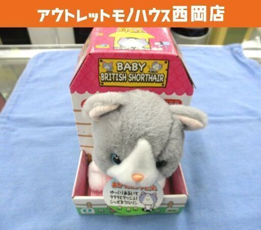 あかちゃんブリティッシュ 猫 ねこ ぬいぐるみ 電動 グレー 札幌 西岡店 モノハウス 西岡 月寒中央のおもちゃ ぬいぐるみ の中古あげます 譲ります ジモティーで不用品の処分 あかちゃんブリティッシュ 猫 ねこ ぬいぐるみ 電動 グレー 札幌 西岡店 モノハウス 西岡 月寒中央のおもちゃ ぬいぐるみ の中古あげます 譲ります ジモティーで不用品の処分