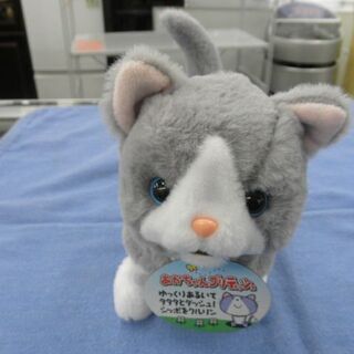 あかちゃんブリティッシュ 猫 ねこ ぬいぐるみ 電動 グレー 札幌 西岡店 モノハウス 西岡 月寒中央のおもちゃ ぬいぐるみ の中古あげます 譲ります ジモティーで不用品の処分