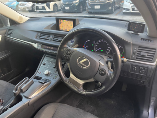美車レクサスct0hバージョンc ハイブリッド実燃費19キロ禁煙車 平成26年式 車検2年付き フルセグ Ledライト 中野 豊津のct の中古車 ジモティー