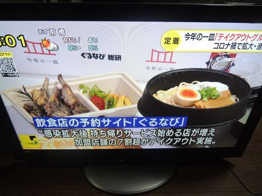 使用頻度少なめ。2010年製 Panasonic パナソニック VIERA ビエラ TH-L42D2(42V型)