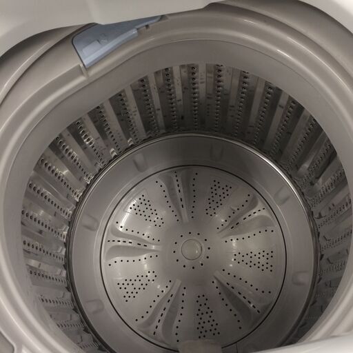 J445 ★6か月保証付き！★タグレーベル バイ アマダナ 全自動洗濯機 AT-WM55-WH 5.5kg 2018年製 ホワイト 動作確認 クリーニング済み
