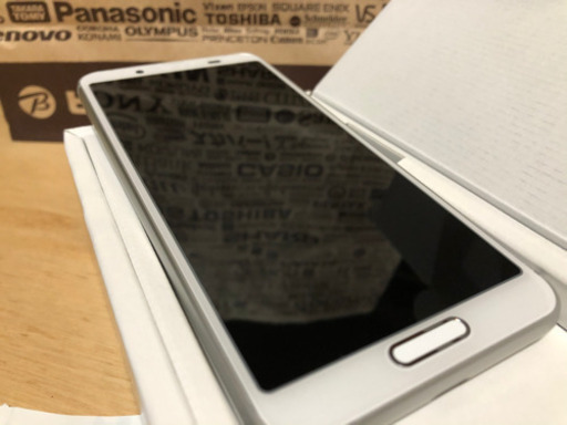 ◇◇SHARP AQUOS sense3 lite SH-RM12 シルバーホワイト SIMフリー