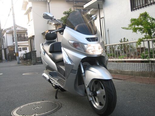 スカイウェイブ２５０　2型<CJ42A>超美少走行　動画付 スカイウェイブ250 2型<CJ42A>超美少走行 動画付