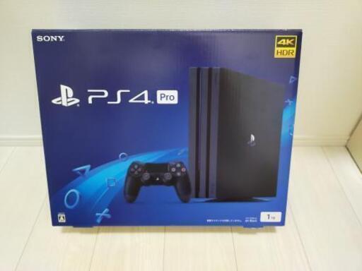 美品】箱あり PS4pro 1TB 純正ワイヤレスコントローラー、ソフト付き