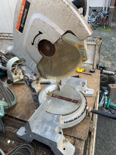 HITACHI 日立 380mm ブレーキ付き 卓上丸ノコ C15FB マルノコ 丸のこ