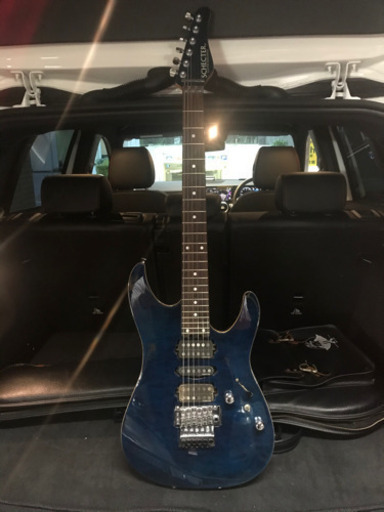 弦楽器、ギター schecter nv-3-24-al  see thru Blue