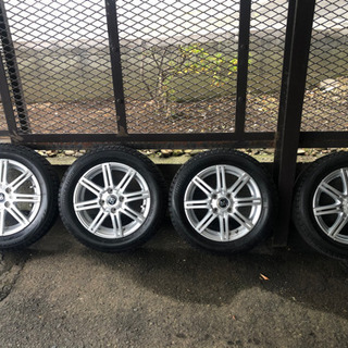 お値下げしました！バリ溝‼︎  ほぼ10〜9.5分目　BSスタッドレスVRX14インチ(ホイール付) 美品