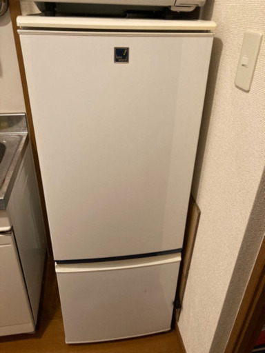 シャープ　SHARP  家庭用冷凍冷蔵庫  大阪府引き取り限定
