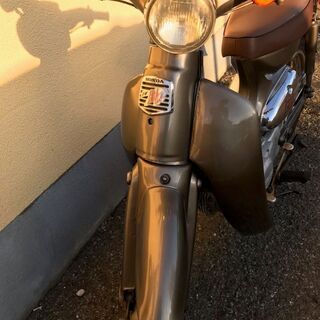 リトルカブ　社外シート　ガンメタ　実働 オイル交換渡し リトルカブ 社外シート ガンメタ 実働 オイル交換渡し