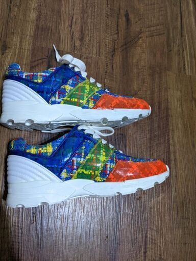 売り:シャネルシューズ　R G31711 38　マルチカラー 売り:シャネルシューズ R G31711 38 マルチカラー