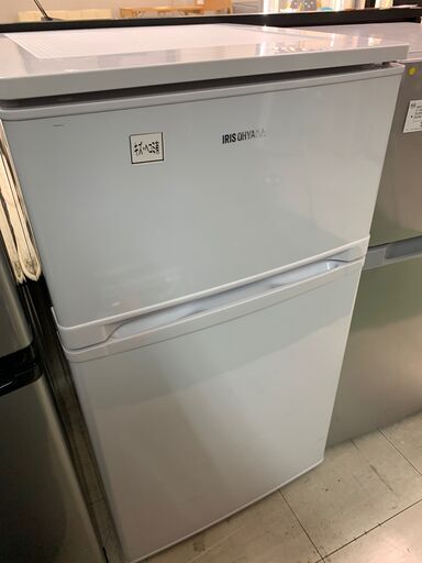 アイリスオーヤマ　2ドア冷凍庫　2019年製　81L　AF81-W