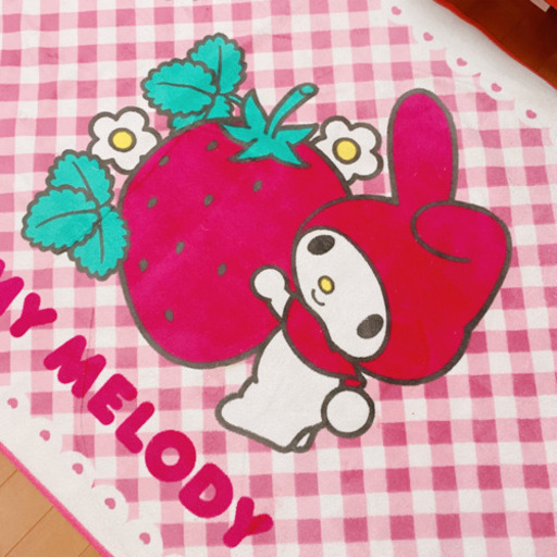 マイメロ ラグ カーペット 敷き物 サンリオ Leri 中津のカーペット マット ラグの中古あげます 譲ります ジモティーで不用品の処分