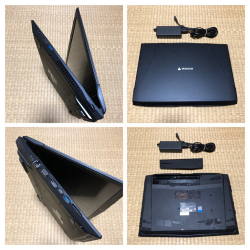 ゲーミングノートPC マウスProMB-K686BN i7-7700HQ メモリ 16GB 高速