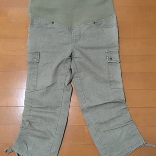 【無料】マタニティ 7分丈ズボン Sサイズ