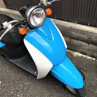 塗装しました トゥデイ 新品バッテリー、プラグ、シート