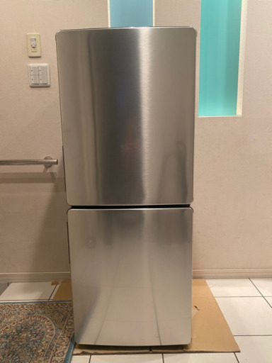 【美品】2019年製　ハイアール 2ドア冷蔵庫 JR-XP2NF148F