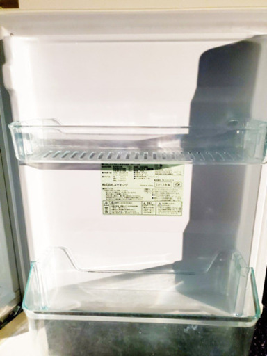 ①1586番 U-ING✨ノンフロン冷凍冷蔵庫✨UR-F110E‼️